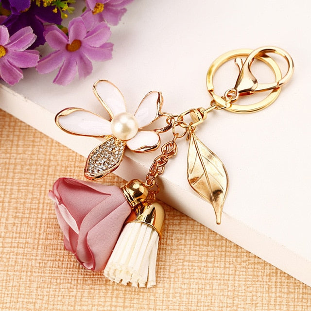 Keychain Charm: Flowers - Glam Time Style