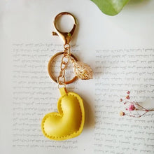Load image into Gallery viewer, Keychain Charm: Love, Leaf, French Macarons - Glam Time Style
