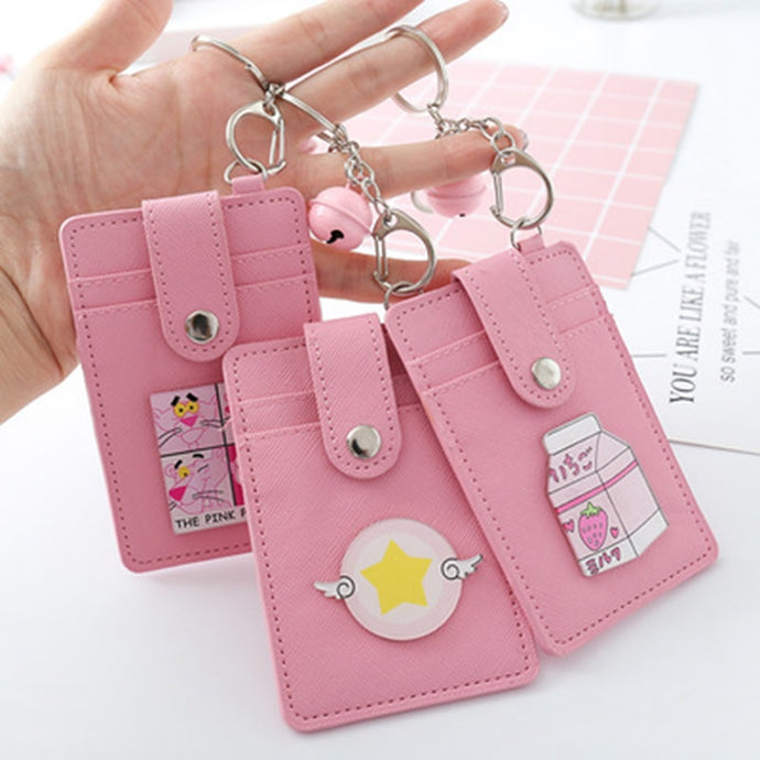 Card Holder: Kawaii Pink Sailor Moon - Glam Time Style