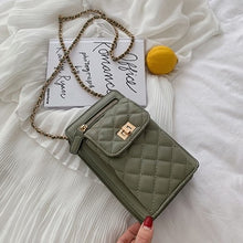 Load image into Gallery viewer, Crossbody Wallet Bag: Mini Handbag Lattice - Glam Time Style

