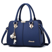 Load image into Gallery viewer, Luxury Handbag - Designer Shoulder Bag with Charms - Glam Time Style
