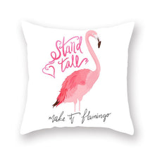 Load image into Gallery viewer, Beautiful Pillow Covers - Flamingo - Glam Time Style
