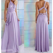 Load image into Gallery viewer, Bohemian Long Dress - Infinity Wrap Convertible Dress - Glam Time Style
