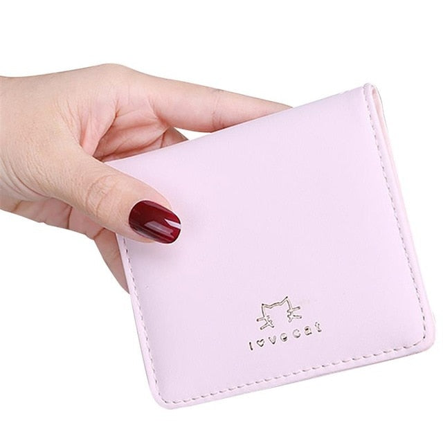 Wallet: Small Purse with a Print - Glam Time Style