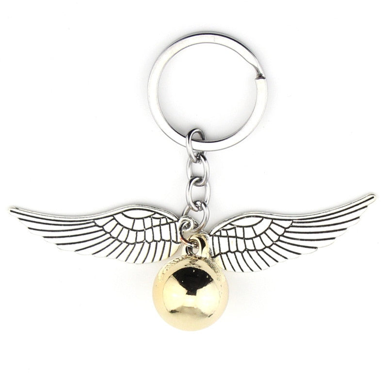 Keychain Charm: Bohemian Angel Wings - Glam Time Style