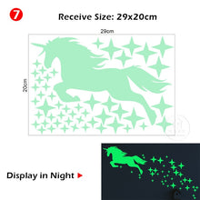 Load image into Gallery viewer, Wall Stickers: Glowing Stars - Glam Time Style
