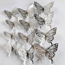 Load image into Gallery viewer, Lovely Butterfly Wall Stickers - Gold/Silver - Glam Time Style
