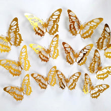 Load image into Gallery viewer, Lovely Butterfly Wall Stickers - Gold/Silver - Glam Time Style
