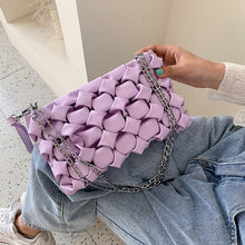 Load image into Gallery viewer, Chunky Weaved Shoulder Bag - Glam Time Style
