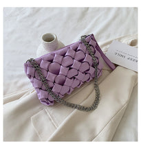 Load image into Gallery viewer, Chunky Weaved Shoulder Bag - Glam Time Style
