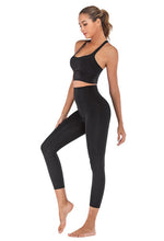 Load image into Gallery viewer, Yoga Set: Naked-Feel Yoga Set - High Waist Leggings and Sports Bra - Glam Time Style
