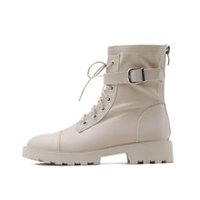 Load image into Gallery viewer, Chunky Ankle Combat Boots - Glam Time Style

