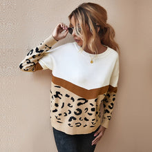 Load image into Gallery viewer, Knitted Sweater - Leopard Pullover - Glam Time Style
