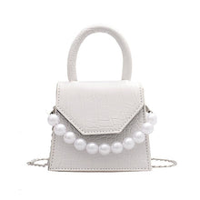 Load image into Gallery viewer, Designer Shoulder Bag - Pearl Crossbody Handbag - Glam Time Style
