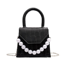 Load image into Gallery viewer, Designer Shoulder Bag - Pearl Crossbody Handbag - Glam Time Style
