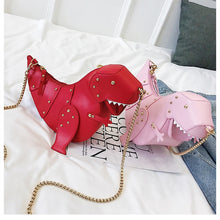Load image into Gallery viewer, Shoulder Bag - Dinosaur Crossbody Bag - Glam Time Style
