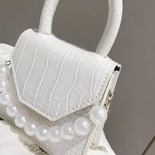 Load image into Gallery viewer, Designer Shoulder Bag - Pearl Crossbody Handbag - Glam Time Style
