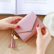 Load image into Gallery viewer, Wallet: Small Purse with a Tassel - Glam Time Style
