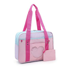 Load image into Gallery viewer, Shoulder Bag - Japanese Preppy Style Pink Large Capacity School Bag - Glam Time Style
