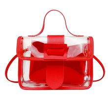 Load image into Gallery viewer, Shoulder Bag - Transparent Crossbody Handbag - Glam Time Style
