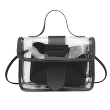 Load image into Gallery viewer, Shoulder Bag - Transparent Crossbody Handbag - Glam Time Style
