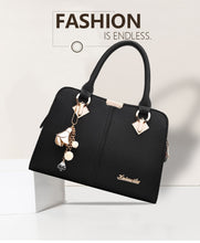 Load image into Gallery viewer, Luxury Handbag - Designer Shoulder Bag with Charms - Glam Time Style
