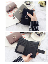 Load image into Gallery viewer, Wallet: Small Purse with a Golden Ring - Glam Time Style

